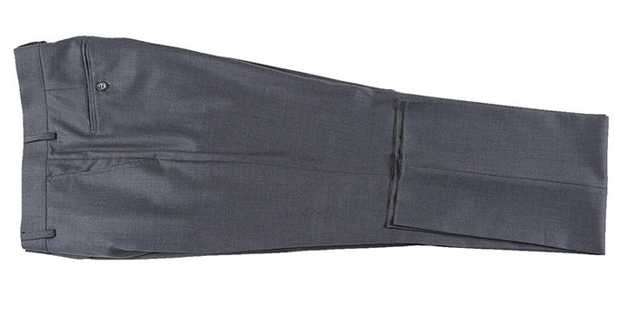 Half Canvas Wool Dress Suit Modern Fit 2 Piece in Gray - Image 9