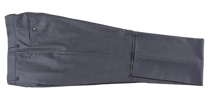 Half Canvas Wool Dress Suit Regular Fit 2 Piece in Gray - Image 9