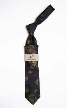 Rossi Man Tie and Pocket Round RMR451-3