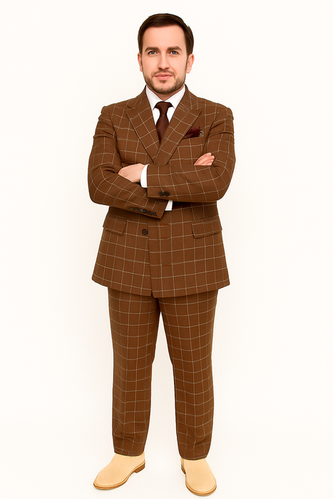 ROSSI MAN DOUBLE BREASTED SUIT ARTHUR RM2317