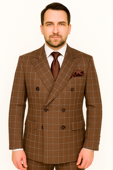 ROSSI MAN DOUBLE BREASTED SUIT ARTHUR RM2317