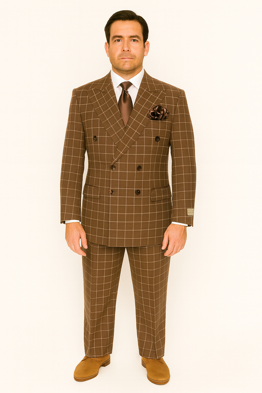 ROSSI MAN DOUBLE BREASTED SUIT ARTHUR RM2317