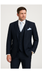 Men’s Solid Navy Blue 3-Piece Suit – CYRUS RM116 by Rossi Man