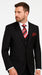 Black 3-Piece Suit for Men – Rossi Man CYRUS RM101 with Classic Styling