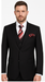 Black 3-Piece Suit for Men – Rossi Man CYRUS RM101 with Classic Styling