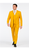 Rossi Man ELI RM103 – Modern Fit 3-Piece Men’s Suit in Bold Yellow