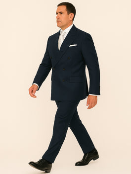 Rossi Man ARTHUR RM2302 Double-Breasted Suit – Sophisticated Tailored Style for Men