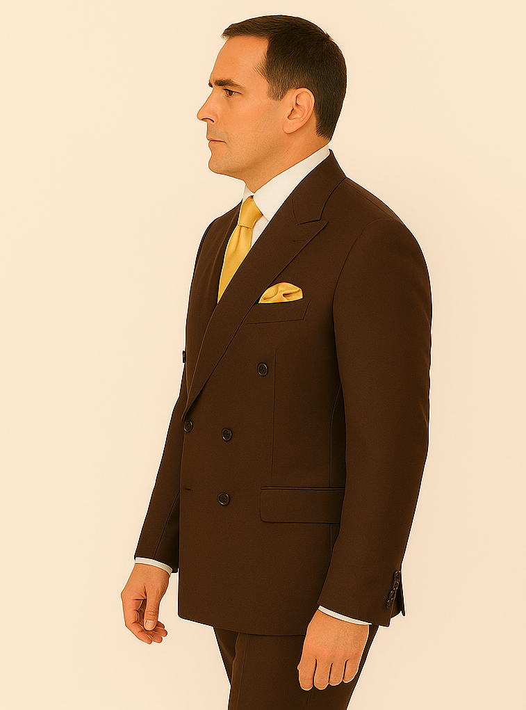 Rossi Man ARTHUR RM2303 Double-Breasted Suit – Premium Formalwear for Men Modern Fit