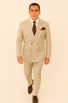 Rossi Man ARTHUR RM2306 Double-Breasted Suit – A Modern Classic for Men