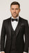 Modern Men’s Black Suit – Rossi Man Ford Slim Fit Design | RM1912
