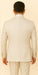 Rossi Man FORD RM1913 – Slim Fit 3-Piece Suit for Men in Off-White | Classic Style for Formal Occasions