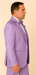 Rossi Man FORD RM1914 – Men's 3-Piece Slim Fit Suit in Purple | Timeless Modern Formalwear