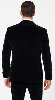 Black Men’s Suit – Rossi Man Leo RM1575 with Modern Sleek Fit - Image 3