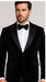 Black Men’s Suit – Rossi Man Leo RM1575 with Modern Sleek Fit