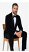 Black Men’s Suit – Rossi Man Leo RM1575 with Modern Sleek Fit