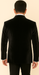 Rossi Man LEO RM1600 – Black Slim Fit 3-Piece Suit for Men | Timeless Classic Formalwear