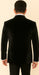 Rossi Man LEO RM1600 – Black Slim Fit 3-Piece Suit for Men | Timeless Classic Formalwear