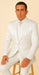 Rossi Man LEO RM1601 – White Slim Fit 3-Piece Suit for Men | Elegant Formalwear Ensemble