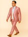 Rossi Man LEO RM1602 – Men's 3-Piece Slim Fit Suit in Pink | Modern Classic Formalwear