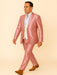 Rossi Man LEO RM1602 – Men's 3-Piece Slim Fit Suit in Pink | Modern Classic Formalwear