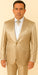 Rossi Man LEO RM1609 – Cream 3-Piece Slim Fit Suit for Men | Sophisticated Formalwear for Special Occasions