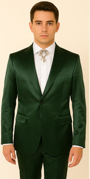 Rossi Man LEO RM1611 – Slim Fit 3-Piece Suit for Men | Modern Tailored Formalwear