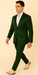 Rossi Man LEO RM1611 – Slim Fit 3-Piece Suit for Men | Modern Tailored Formalwear
