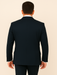 Rossi Man Double-Breasted 2-on-6 Suit – Elegant Men's Formalwear with Flat Front Trousers