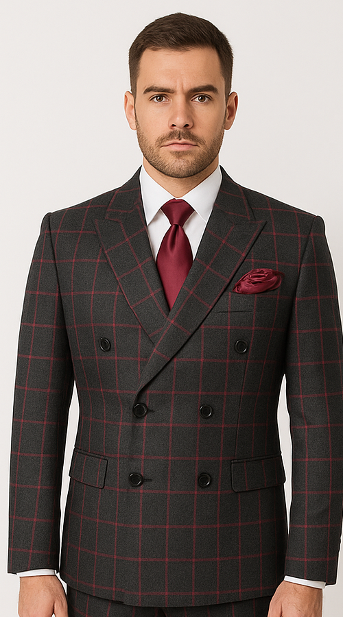 Rossi Man Milano Collection – Sophisticated Men’s Formal Suit in Black | RM1844  Modern Fit