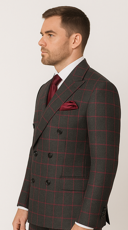 Rossi Man Milano Collection – Sophisticated Men’s Formal Suit in Black | RM1844