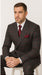 Rossi Man Milano Collection – Sophisticated Men’s Formal Suit in Black | RM1844