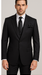 Rossi Man RM2301 – Sam Collection Men’s Slim Fit Formal Suit in Black