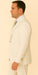 Rossi Man BOND RM1770 Slim Fit 3-Piece White Suit – 1-Button Peak Lapel, Stylish Men’s Formalwear