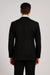 Men’s Modern Formal Suit – Rossi Man Max 3-Piece Slim Fit in Solid Black | RM1101