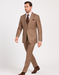 Men’s Modern Formal Suit – Rossi Man Max Slim Fit 3-Piece in Solid Mocha | RM1172