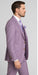 Rossi Man MAX RM1378 Slim Fit 3-Piece Suit – Sophisticated Solid Lavender Suit for Men