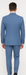 Rossi Man MAX RM1387 Slim Fit 3-Piece Suit – Stylish Solid Blue Formalwear for Men