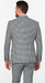 Rossi Man MAX RM1710 Slim Fit 3-Piece Suit – Modern Black and White Suit for Men