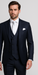 Rossi Man MAX RM1711 Slim Fit 3-Piece Suit – Stylish Navy Formalwear for Men
