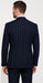 Rossi Man MAX RM1725 Slim Fit 3-Piece Suit – Modern & Stylish Navy Suit for Men