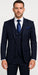 Rossi Man MAX RM1725 Slim Fit 3-Piece Suit – Modern & Stylish Navy Suit for Men