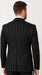 Rossi Man Max RM1728 – Slim Fit 3-Piece Men’s Suit in Black Stripe