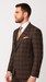 Brown Slim Fit 3-Piece Suit – Rossi Man Max Men’s Formalwear | RM1735