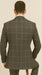Rossi Man RM1742 – Max Collection Stylish Slim Fit Men’s Suit in Brown