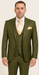 Rossi Man MAX RM1775 Slim Fit 3-Piece Suit – Sophisticated Tailored Olive Green Suit for Men
