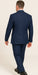 Rossi Man MAX RM1783 Slim Fit 3-Piece Suit – Modern Solid Blue Suit for Men