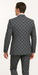 Rossi Man MAX RM1836 Slim Fit 3-Piece Grey Suit – Tailored Formal Suit for Men