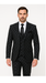 Rossi Man Max RM1837 – Men’s Slim Fit Tailored 3-Piece Suit in Black