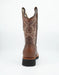Los Altos Men's Rage Walnut Leather Square Toe Boot