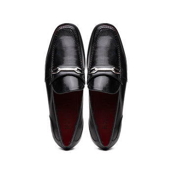 Marco Di Milano Ravello Black Leather Oxford Dress Shoe